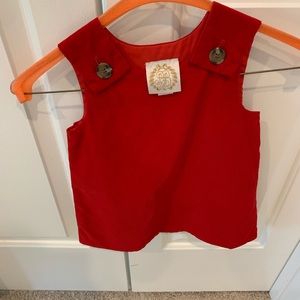 The Beaufort Bonnet Company Red Corduroy Jumper